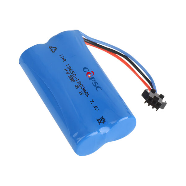 遥控器锂电池7.4V-1200mAh - 图片 2